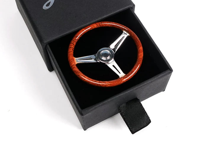 Jevries Nardi style 1/10 Scale Steering Wheel Chrome